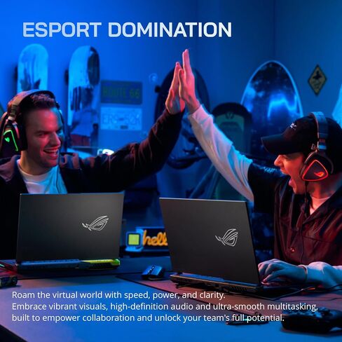 Asus 2022 ROG Strix G15 15.6'' FHD 144Hz Gaming Laptop, AMD Ryzen 7-4800H, 16GB RAM, 512B PCIe SSD, Backlit Keyboard, GeForce RTX 3060 Graphics, Windows 11 Home, Gray, 32GB Snowbell USB Card in Saudi Arabia