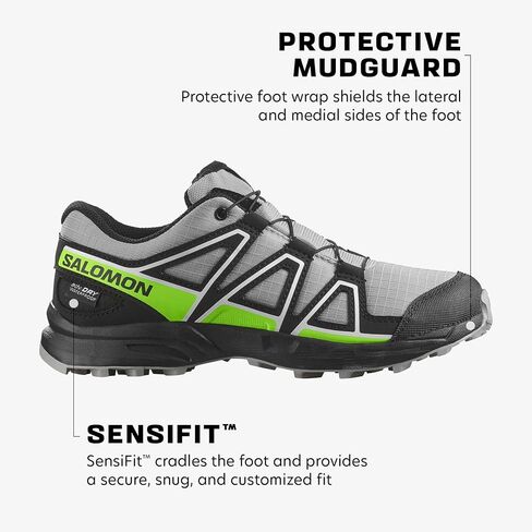 Salomon Unisex-Child Speedcross Climasalomon Waterproof Hiking Shoe in Kuwait