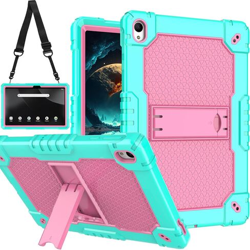 لـ Walmart Onn 11 بوصة Tablet Pro 2024 Case/Onn 11 inch Tablet Pro Model 100146660 Hybird Case Kids مع موقف Walmart Onn 11 "Tablet Pro 2024 تم إصداره (Green/Pink) in Saudi Arabia