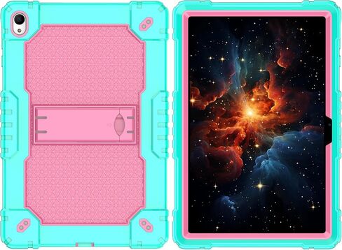لـ Walmart Onn 11 بوصة Tablet Pro 2024 Case/Onn 11 inch Tablet Pro Model 100146660 Hybird Case Kids مع موقف Walmart Onn 11 "Tablet Pro 2024 تم إصداره (Green/Pink) in Saudi Arabia