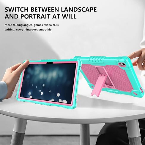 لـ Walmart Onn 11 بوصة Tablet Pro 2024 Case/Onn 11 inch Tablet Pro Model 100146660 Hybird Case Kids مع موقف Walmart Onn 11 "Tablet Pro 2024 تم إصداره (Green/Pink) in Saudi Arabia