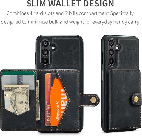 بالنسبة إلى Samsung Galaxy A16 Case Wallet ، فإن حامل البطاقة المغناطيسي القابل للفصل in Kuwait