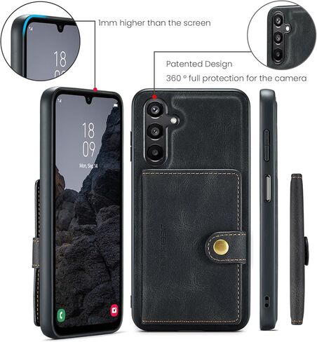 بالنسبة إلى Samsung Galaxy A16 Case Wallet ، فإن حامل البطاقة المغناطيسي القابل للفصل in Kuwait