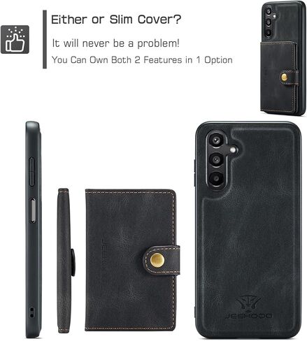 بالنسبة إلى Samsung Galaxy A16 Case Wallet ، فإن حامل البطاقة المغناطيسي القابل للفصل in Kuwait