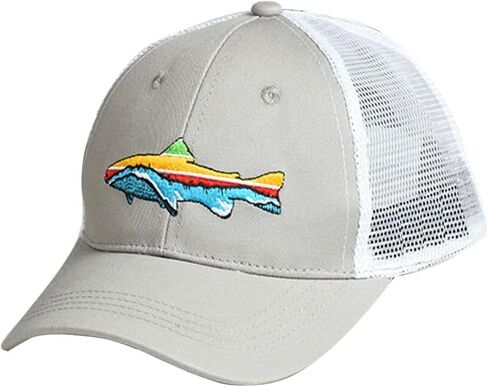 EDTREK Breathable Fishing Trucker Hats for Men and Women - Unique Fish Embroidery for Anglers in Kuwait