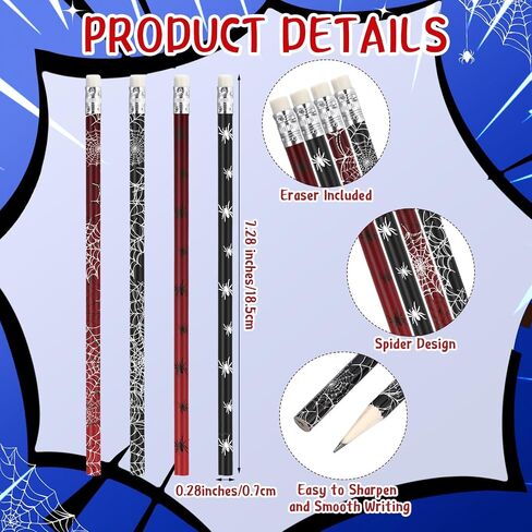 Teling 48 Pcs Construction Theme Pencil for Kids Excavators Themed Party Favors Assorted Bulldozer Blender Wood Pencils with Eraser Back to School Pencil Gifts for Kids Birthday Classroom Exchange in Saudi Arabia