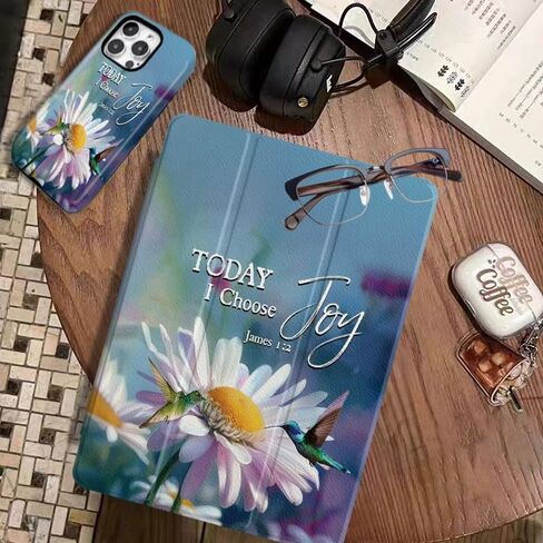 Built-in Pencil Holder,Compatible with Apple iPad 9th 8th 7th Generation Case 10.2 Inch Protective Cover with Kickstand,for Love,Bible Verses Flowers Birds in Saudi Arabia
