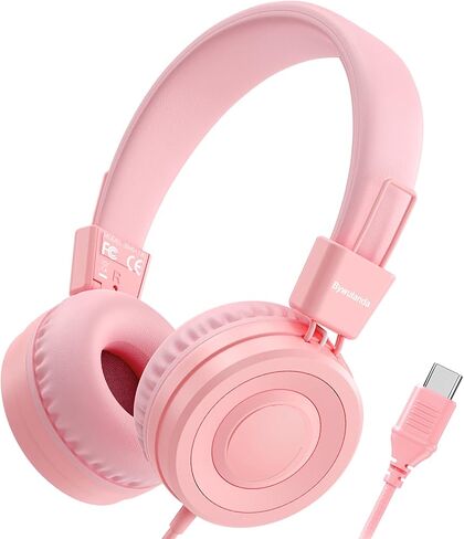 Wired Kids Headphones with Microphone for School(4 Pack), 3.5mm Headphone with 94dB Volume Limited, Foldable, Colorful (Mixed Color) Headphones for Girls/Boys/Students/Classroom/Travel in Saudi Arabia