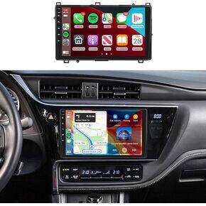 2G+64G Android 13 Radio Toyota Corolla 2017 2018 2019 Car Stereo مع Carplay Android Auto و 5.0 Bluetooth و Build-In DSP EQ و 9inch HD IPS شاشة اللمس و GPS و FM/RDS WIFI IP69K AHD AHD AHD