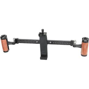 جبل قرص Camvate مع handgrips الخشب المزدوج لجهاز iPad/tablet - 3615