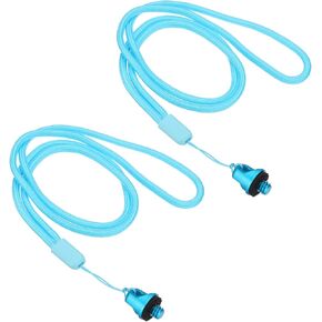 PATIKIL Camera Wrist Strap Lanyard, 2 Pcs Camera Hand Wristband Straps with 1/4" Screws for Action Cameras 360 Selfie Stick, Blue