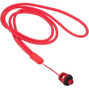 PATIKIL Camera Wrist Strap Lanyard, Camera Hand Wristband Straps with 1/4" Screws for Action Cameras 360 Selfie Stick, Red