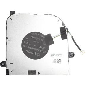 New CPU Cooling Fan for DELL Latitude 14 5440 2023, for Precision 3480 Series EG50060S1-C650-S9A 0KF74T DC2800135SL DC5V 0.35A Fan
