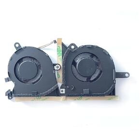 Fleshy Leaf Replacement CPU+GPU Cooling Fan for ASUS ROG Flow X13 GV301 GV301Q GV301QC GV301QE GV301QH DC5V Series DFS5K123043638 FMQM DFS5K223052838 FMQN