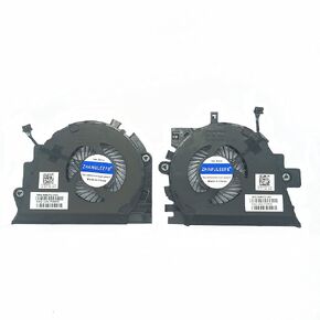 Replacement New Cooling Fan for CPU & GPU Cooling Fan for HP Zbook 15 G3 15-G3 Series Laptop 848251-001 848252-001 7J1910 0FGGU0000H DFS531005PL0T EP 0FGGT0000H DFS2000054R0T
