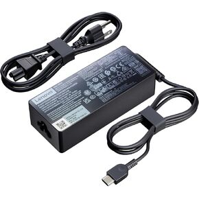 USB-C 65W AC Charger Fit for Lenovo Yoga 7 7i 9i 16iml9 14itl5 15itl5 ThinkPad E495 E580 L380 L390 T580 T490 T490S P52S ThinkPad T14 T15 T16 E14 E15 E16 Gen 1 2 3 4 5 6 Adapter Laptop Power Cord