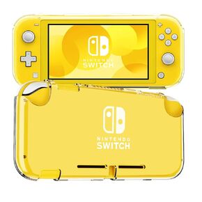 KimmiDirect Switch Lite Case, Clear Protective Cover for Nintendo Switch Lite Case Shock-Absorbent and Anti-Scratch Soft TPU Switch Lite Cover Slim Shell (Clear)