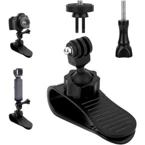 BOXOB Car Sun Visor Mount, Adjustable Camera Car Mount Practical Camera Accessories Compatible with DJI Osmo Pocket 3 2 Action 5pro 3 4, Insta360 x4 x3 x2