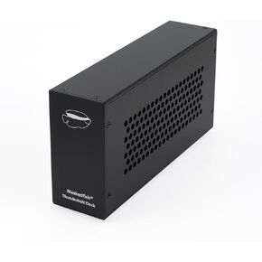 PCIe Express to Thunderbolt 3/4 USB4 Dock with 60W Power Supply, one PCIe 3.0 x16 Slot, Aluminum Alloy Housing Enclosure for Laptops/Desktops (M1)