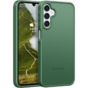 Rayboen for Samsung Galaxy A15 5G Case, Translucent Frosted Skin Feel Anti-Scratch Hard PC Back Soft Silicone Edge, Slim Fit Shockproof Protective Phone Cover for Samsung A15, Matte Purple