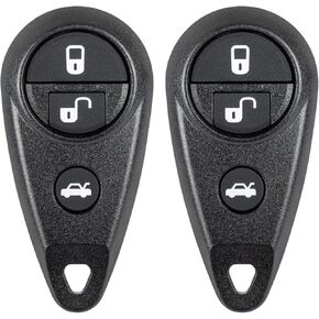 Key Fob Replacement for 2005-2007 Subaru Outback Legacy/ 06-08 B9 Tribeca/ 07-09 Impreza WRX STI/ 2009 Forester Car Keyless Entry Remote Control, NHVWB1U711, 4 Btn, 2Pcs