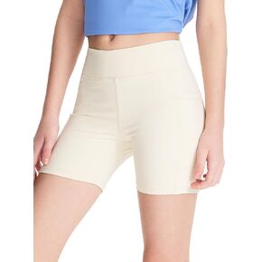 DEVOROPA Girls 5" Spandex Volleyball Shorts Stretch Youth Athletic Gymnastics Shorts Kid Yoga Dance Compression Shorts Pocket in Saudi Arabia