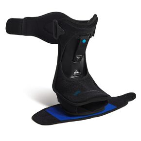 Hybrid Night Splint - Comfortable and Supportive Plantar Fasciitis Night Splint - Premium Nighttime Foot Brace for Heel Pain - Combination Posterior and Dorsal (Small-Medium)