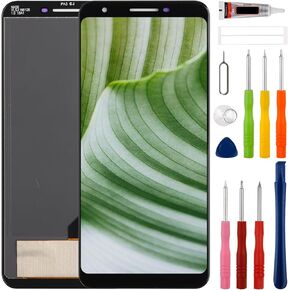 New TFT LCD Touch Screen Digitizer Assembly for Google Pixel 3A G020A, G020E with Upgraded Repair Tools Kit-NO Fingerprint Function