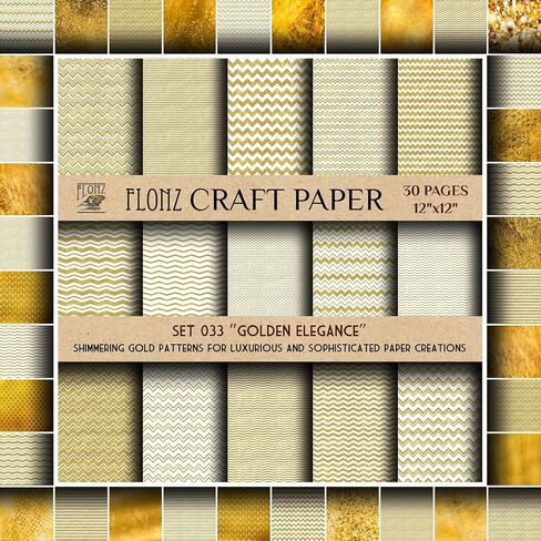 Scrapbook Paper (30 pages 12"x12") Heavenly Cloudscapes: Magical Skies and Ethereal Patterns for Dreamy Craft Projects FLONZ Vintage Styled Double Sided Paper Pad for Craft Cardmaking in Saudi Arabia