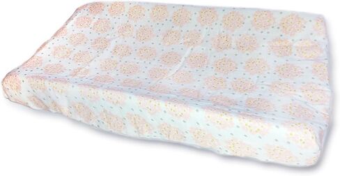Softest Cotton Muslin Changing Pad Cover, Pastel Blue & Sterling Starshine in Saudi Arabia