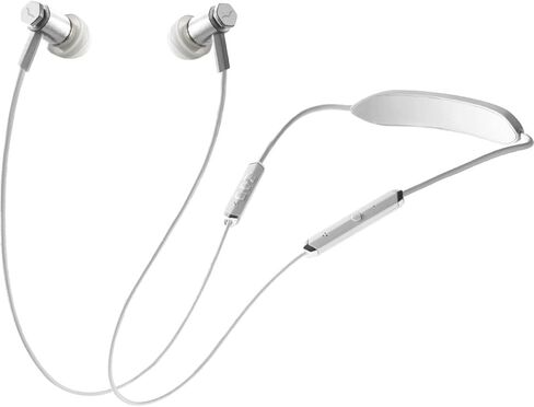 V-Moda Forza Metallo Wireless In-ear Headphones-White Silver in Kuwait