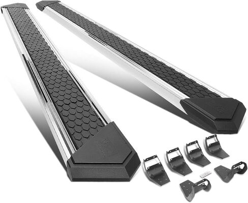 لوحات تشغيل J2 Engineering J2-STEPB-ZTL-8298-BK مقاس 6.5 بوصة مستديرة ومثقبة بنمط J2 متوافقة مع كابينة طاقم 2015-2020 F150 in Kuwait