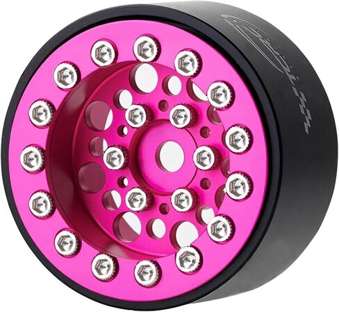 4PCS 1.0Inch Beadlock Wheels Hubs for 1/24 Axial SCX24 AX24 FCX24 TRAXXAS TRX4M Redcat Ascent-18 1/18 RC Crawler Car Upgrades in Saudi Arabia