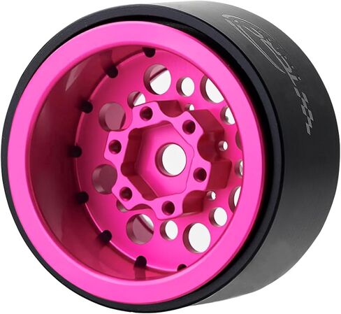 4PCS 1.0Inch Beadlock Wheels Hubs for 1/24 Axial SCX24 AX24 FCX24 TRAXXAS TRX4M Redcat Ascent-18 1/18 RC Crawler Car Upgrades in Saudi Arabia