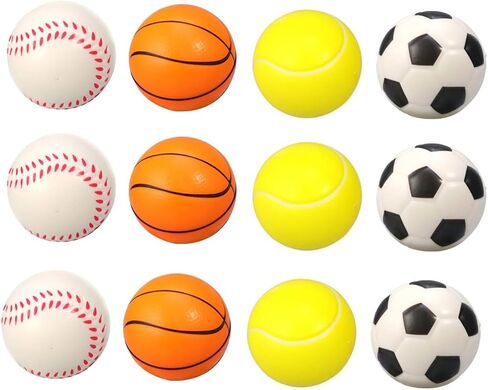 Globe Stress Balls 6Pack 4" Mini Foam World Map Squeeze Stress Balls Planet Earth Stress Relief Ball Party Favor Balls to Release Stress for Adults Anxiety Relief Hand Therapy (Globe 4" 6PCS) in Saudi Arabia