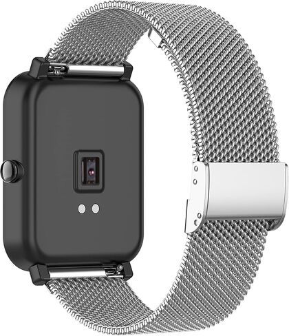 حلقة الصلب المعدنية الصوفية الصوفيت متوافقة مع Gerafame Y6/Aycy Y6/Hoxe Y6Weurghy Y6-Pro Watch Band للنساء والرجال معصم سوار استبدال سوار in Kuwait