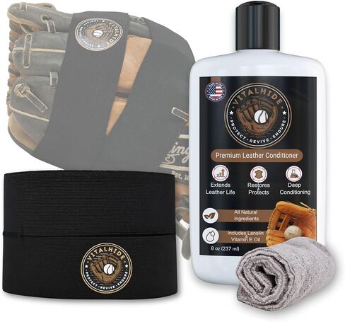 Premium Baseball Glove Oil 8oz, Baseball Glove Conditioner, Glove Oil To Break in Gloves, Baseball Glove Break in Oil, Baseball Glove Oil Conditioner, Baseball Glove Softener and Cleaner in Saudi Arabia