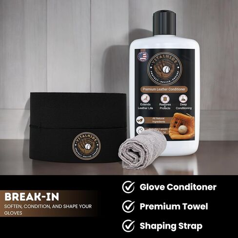 Premium Baseball Glove Oil 8oz, Baseball Glove Conditioner, Glove Oil To Break in Gloves, Baseball Glove Break in Oil, Baseball Glove Oil Conditioner, Baseball Glove Softener and Cleaner in Saudi Arabia