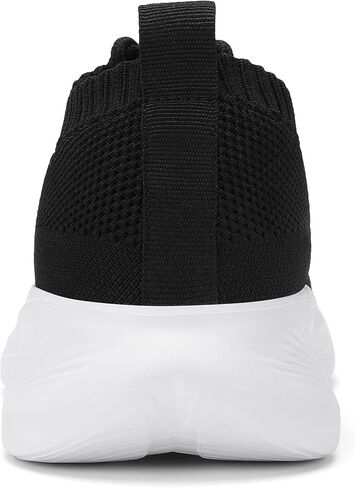 Casbeam Mens Slip-on Tennis Shoes Walking Running Sneakers Lightweight Breathable Casual Soft Sole Mesh Work Gym Trainers White Size 15 in Kuwait