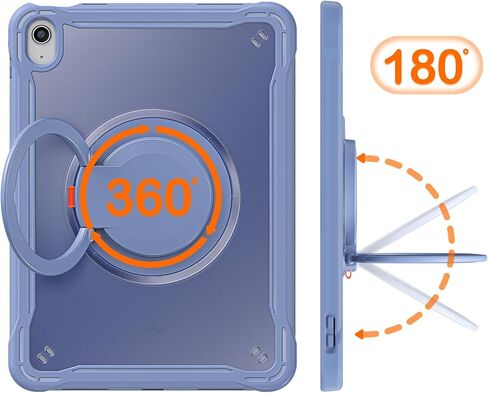 حالة حماية في نهاية المطاف BatiAnda لجيل IPAD 11th 11 بوصة 2025 A16 شريحة متينة قرص سيليكون مقاوم للصدمة مع 260 درجة رينج رينج رينج و قلم رصاص ، Khaki in Kuwait