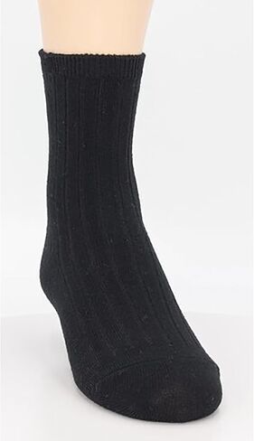 Boys Solid Dress, Uniform Crew Socks Black, Navy and Multi Size Small To Large in Kuwait