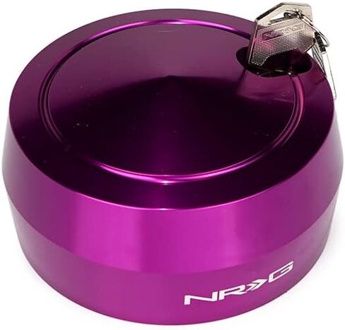 NRG Innovations NRG-SRK-201C-GD Steering Wheel Version 2 Quick Release Short Hub Adapter with Mounting Bolts, Quick Lock W/Free Spin Chrome Gold in Kuwait
