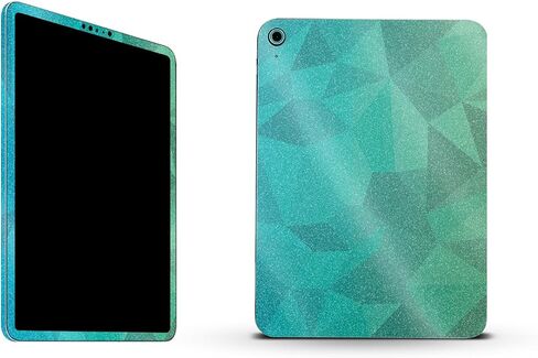 MightySkins Glossy Glitter Skin Compatible with Apple iPad 10.9" 10th Gen (2022) Full Wrap Kit - Antique Marble | Protective, Durable High-Gloss Glitter Finish | Easy to Apply | Made in The USA in Saudi Arabia