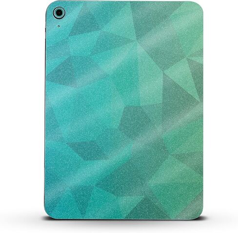 MightySkins Glossy Glitter Skin Compatible with Apple iPad 10.9" 10th Gen (2022) Full Wrap Kit - Antique Marble | Protective, Durable High-Gloss Glitter Finish | Easy to Apply | Made in The USA in Saudi Arabia