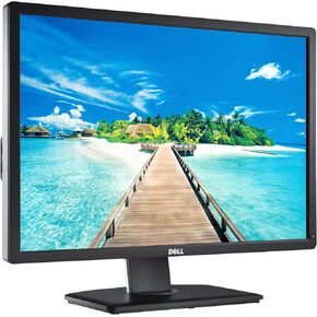 Dell U2412M UltraSharp 24 Inch LED Backlit Monitor, VGA, Display Port, DVD-D Port, Audio DC Out, 16.7 Million Colors, 178 Degree Viewing Angle, Vertical Horizontal Refresh Rate : 60/80 (Renewed)