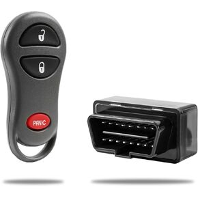 Keyless Entry Remote Kit Fit for Chrysler Town & Country Dodge Caravan Dakota Durango Ram Jeep Liberty 2001 2002 2003(GQ43VT17T)