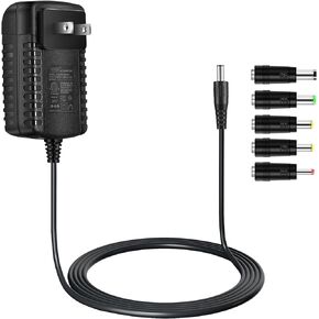 محول إمدادات الطاقة 15V ل Theragun Mini 1.0 G4 ، Theragun Prime/Prime Prime Theragun Gun Dewalt Dxaeps14 ، W-King T11 ، مكبر صوت بلوتوث ، سلك كابل الشاحن للمسدس
