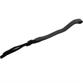 Grey PU Slant Camera Shoulder Strap 37.28 Inch Detachable Adjustable Length Universal Lanyard Strip