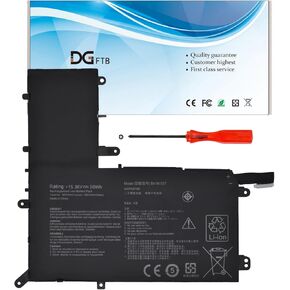 B41N1827 New Laptop Battery for Asus ZenBook Flip 15 UX562 UX562F UX562FA UX562IA UX562FD UX562IQ UX562UG Q526 Q526F Q526FA Q526FAC Q507 Q507I Q507IQ UM562 UM562IQ B41BmE1 (15.36V 56Wh/3653mAh)