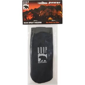 UDAP Pepper Power Cloth Bear Spray Hip Holster, Fits 7.9 oz Cans for Hunting, Camping, Hiking, Fishing, 12-H